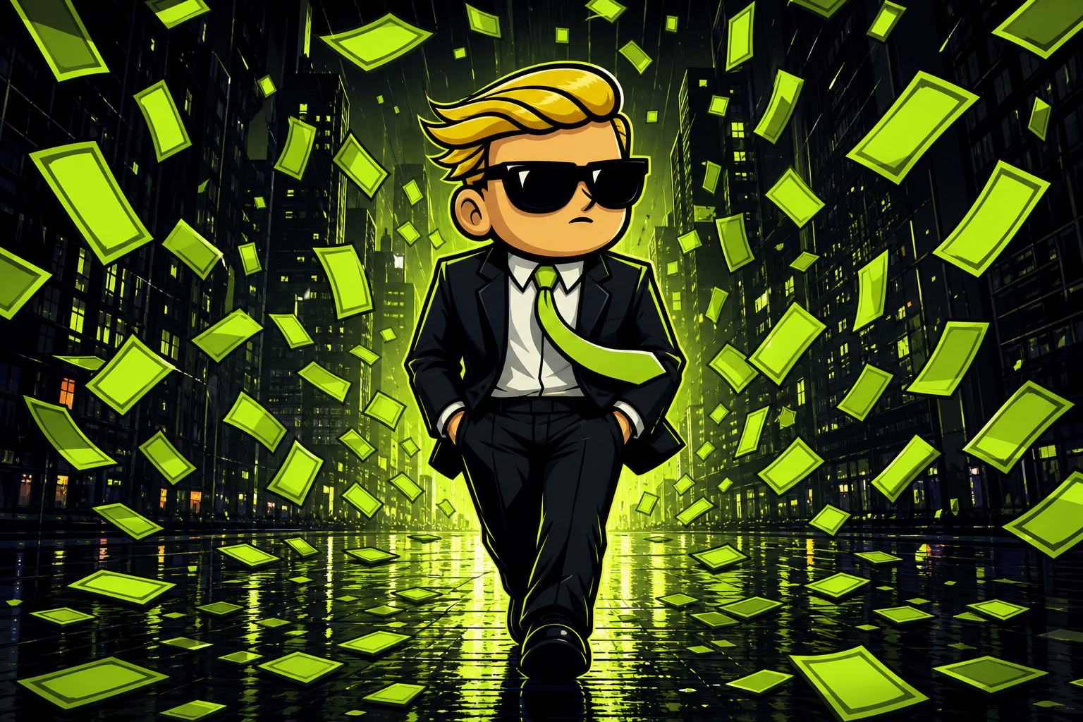 YOLO lime rain