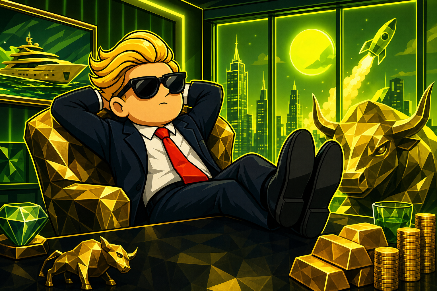 YOLO throne